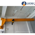 Hot Sale Bx Type 1 Ton Swing Arm Wall Mounted Jib Crane with Electric Hoist